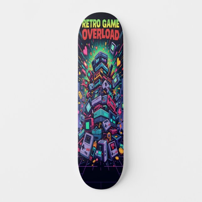 Skateboard Retro Game Overload Edition 2 (Anverso)