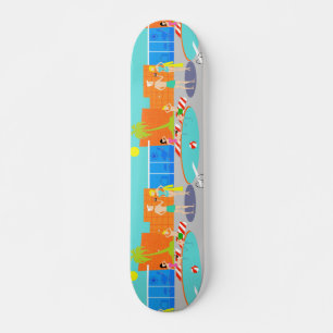 Skateboard Retro Pool Fiesta