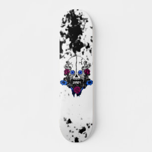 Skateboard Retro Skull King Personalizado Pro Trick Board
