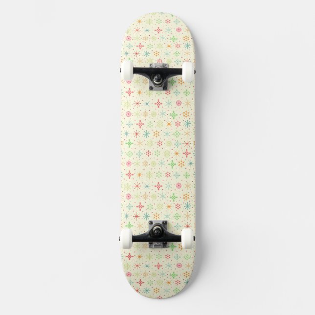 Skateboard Retro Stars (Anverso)
