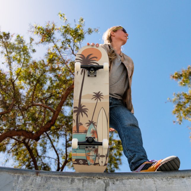 Skateboard Retro Surf Vibes (Exterior 1)