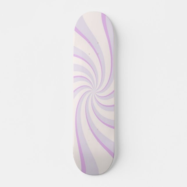 Skateboard Retro Swirls (Anverso )