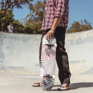 Skateboard Retro tropical 9 (vibraciones de playa) #palmeras