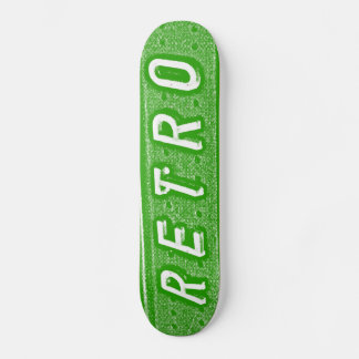 Skateboard Retro - Verde y Blanco