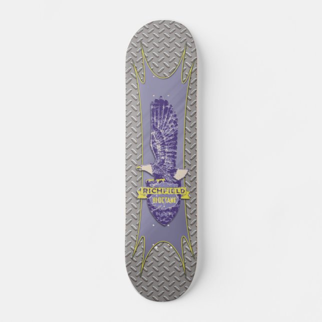Skateboard Retro Vintage Richfield Hi-Octane (Anverso)