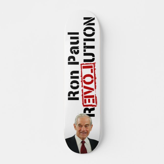 Skateboard Revolución Ron-Paul (Anverso )