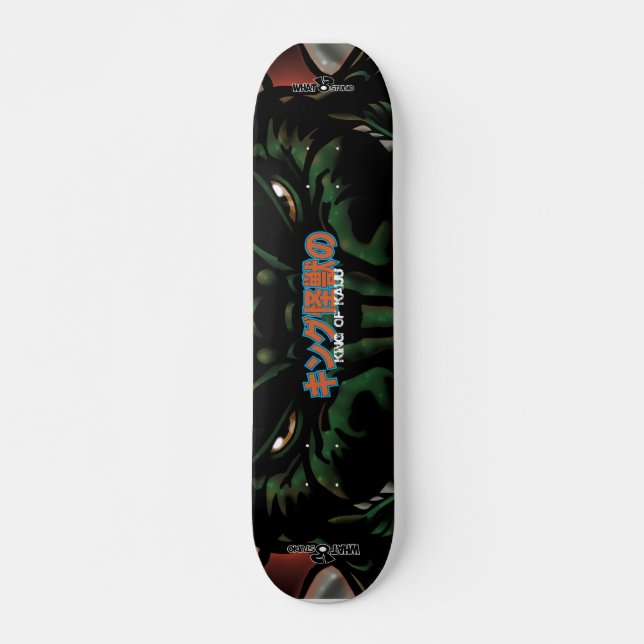 Skateboard Rey de la cubierta de Kaiju (Anverso )