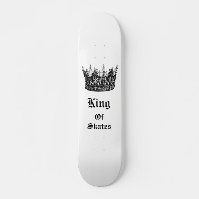 Skateboard Rey De Patines (Anverso )