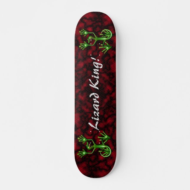 Skateboard Rey del lagarto (Anverso )