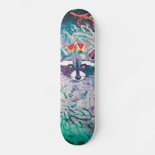 Skateboard Rey Mapache (Anverso)