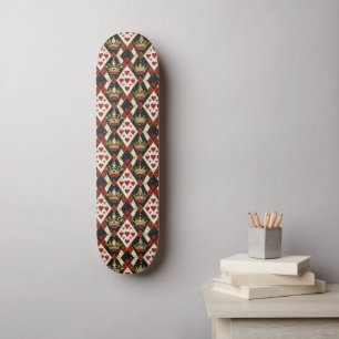 Skateboard Rey & Reina de Corazones