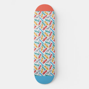 Skateboard RGB Doodle