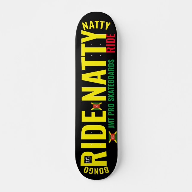 Skateboard RIDE NATTY RIDE JMTSkateboard, 73" Deck (Anverso )