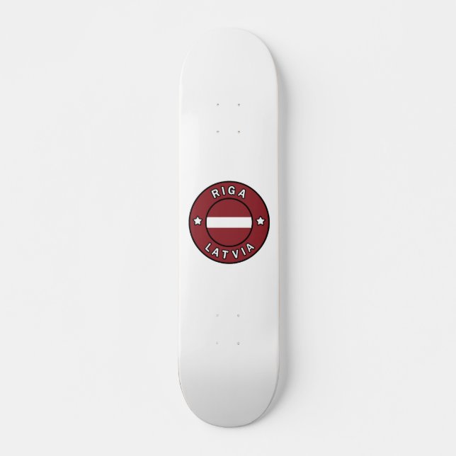 Skateboard Riga Latvia (Anverso )