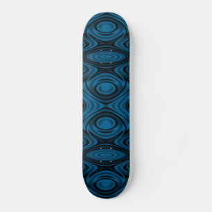 Skateboard Rings and Ripples Blue