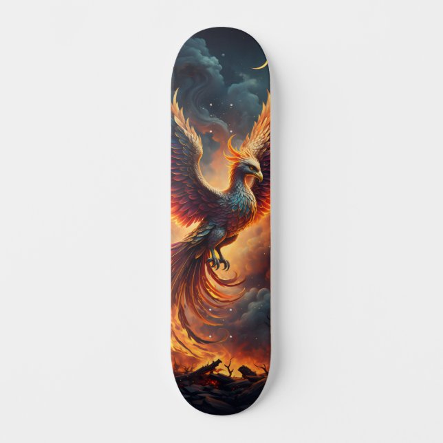 Skateboard Rising of the Phoenix (Anverso)