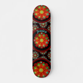Skateboard Ritmos primarios Patrón de Mandala