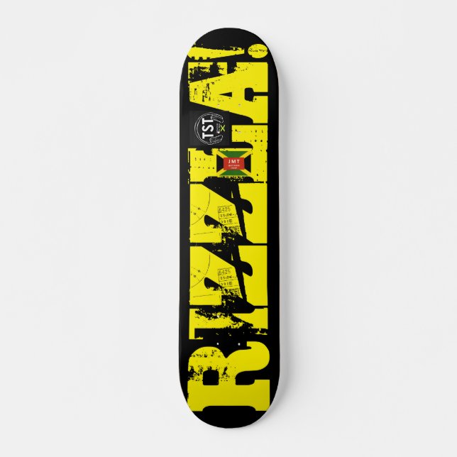 Skateboard RIZZLA ! Patineta, 7¾" Cubierta (Anverso )