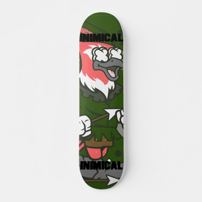 Skateboard Robin Bird hostil (Anverso )