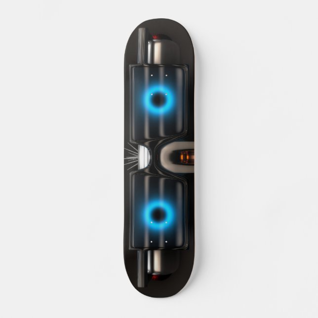 Skateboard Robot con los vidrios (Anverso)