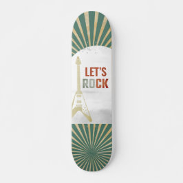 Skateboard Rock and Roll Modern