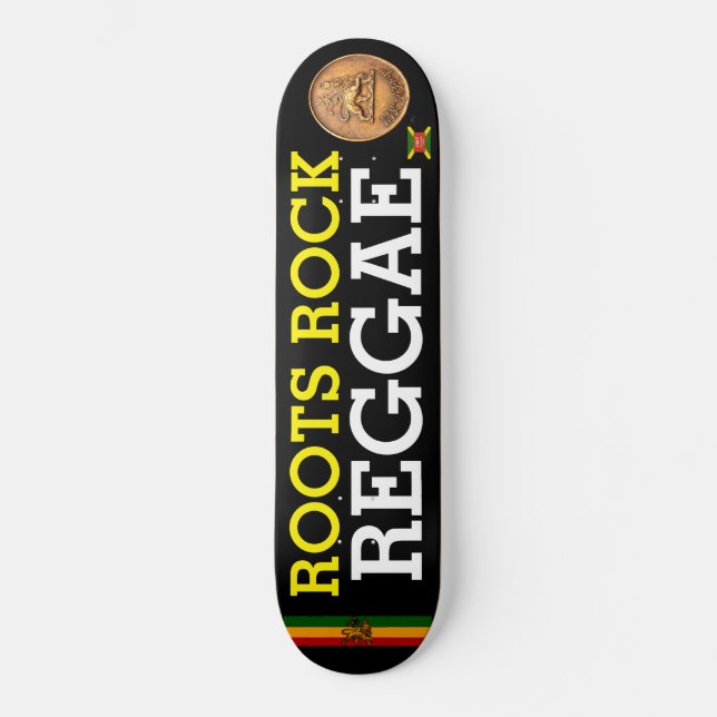 Skateboard ROCK REGGAE (Anverso)