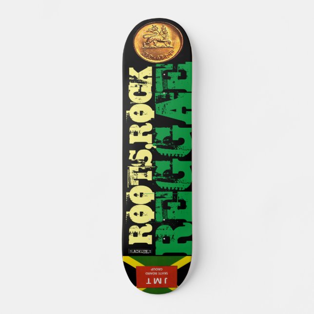 Skateboard ROCK REGGAE (Anverso)