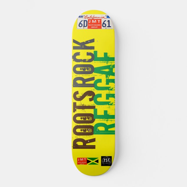 Skateboard ROCK REGGAE / Skateboard JMT USA (Anverso)