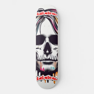 Skateboard Rockero Muerto Inígico