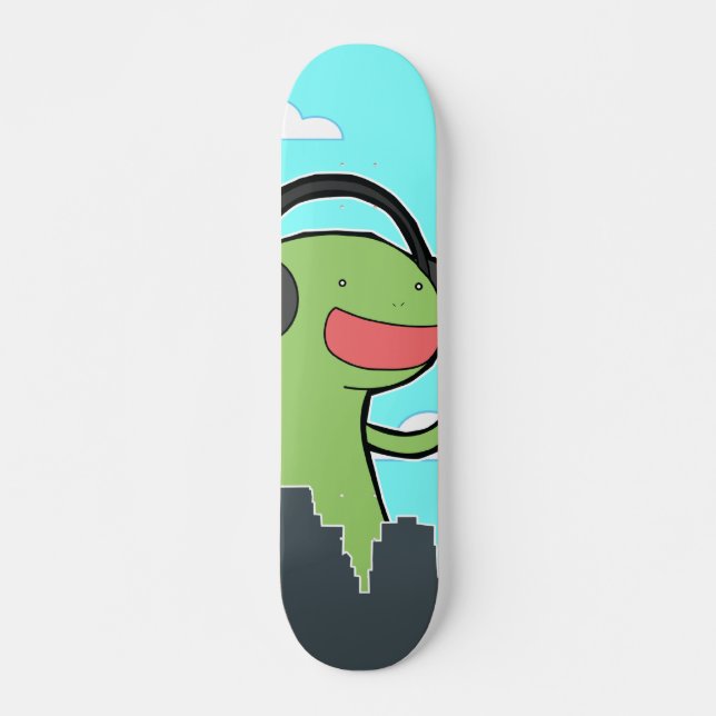 Skateboard Rockin Zilla (Anverso )