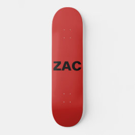 Skateboard Rojo