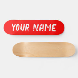 Skateboard Rojo Genial