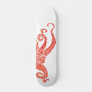 Skateboard Rojo octopo