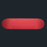 Skateboard Rojo sólido de la amapola<br><div class="desc">Diseño sólido del color del rojo uno de la amapola. El solo producto llano del color,  añadir su propio texto o las iniciales si procede utiliza el "personalizar él" botón</div>