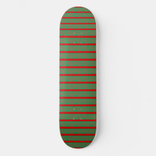 Skateboard Rojo Verde
