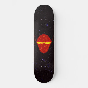 Skateboard Rojo: Viajero de Tau Ceti