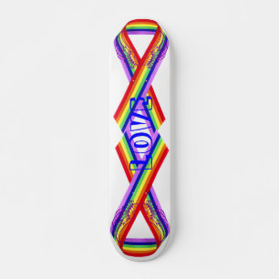 Skateboard Roller de amor y unidad_