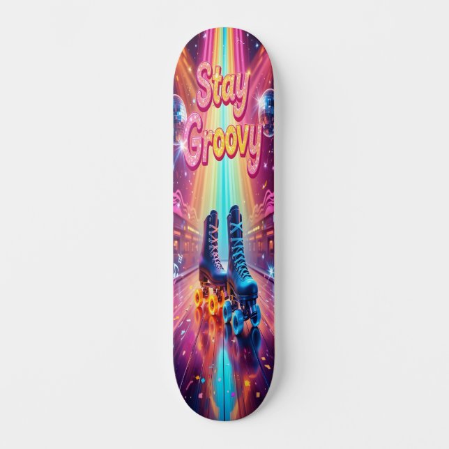 Skateboard Roller Disco Fever Edition 1 (Anverso)