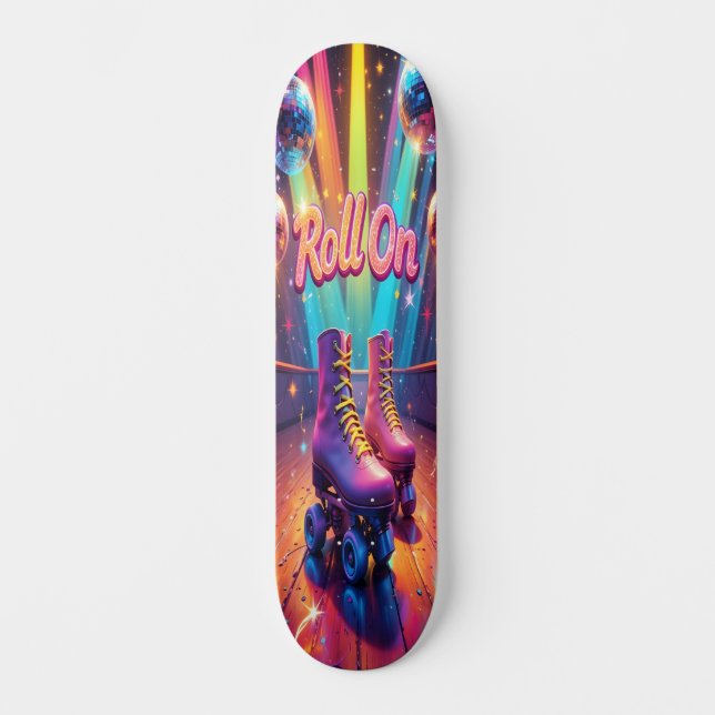 Skateboard Roller Disco Fever Edition 2 (Anverso)