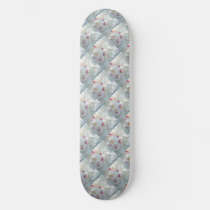 Skateboard Romantic Multi Peony