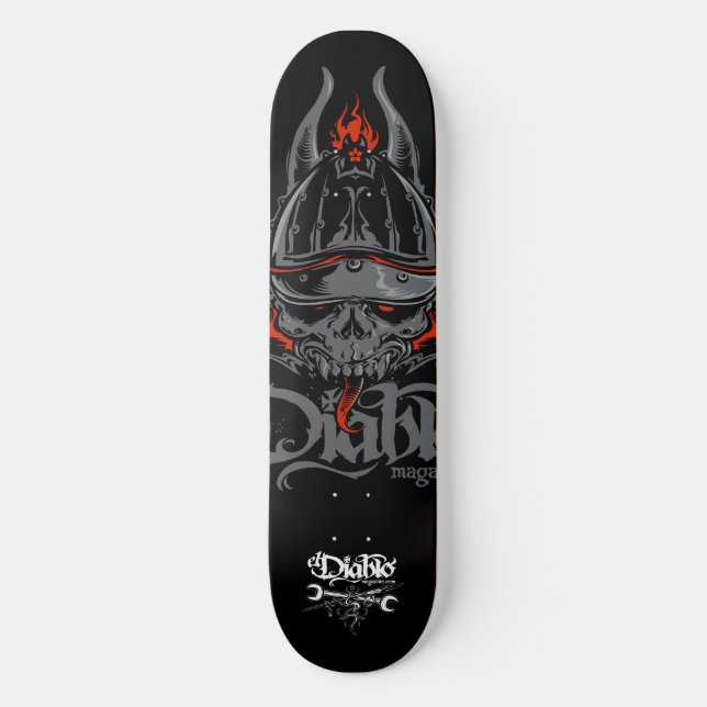 Skateboard Ronin ; El Diablo Mag | Skate Deck (Anverso)