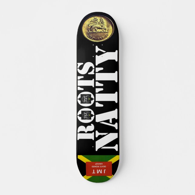 Skateboard ROOT NATTY JMT, 777" Deck (Anverso )