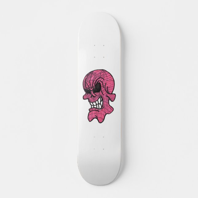 Skateboard rosa (Anverso )