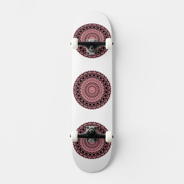 Skateboard Rosa 1 (Anverso)