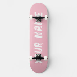 Skateboard Rosa corto