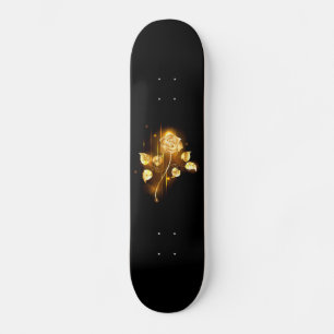 Skateboard Rosa de oro (rosa de oro)
