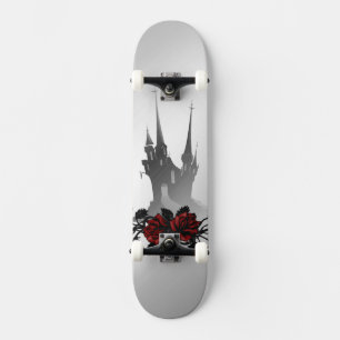 Skateboard Rosa de sangre Mansión gótica