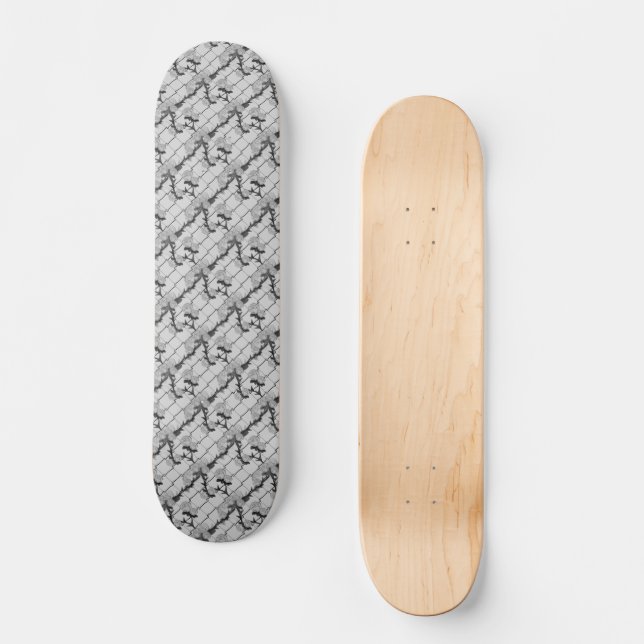 Skateboard Rosa fantasma escalando un Pa sin inconvenientes d (Anverso)