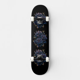 Skateboard Rosa Negra