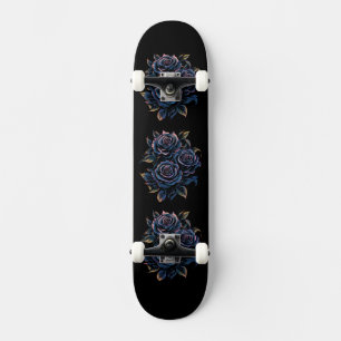 Skateboard Rosa Negra